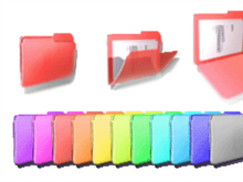 Animated Mac Folder colors
