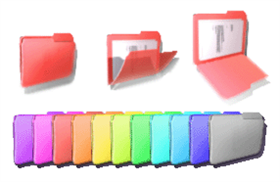 Animated Mac Folder colors