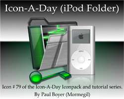 Icon-A-Day #79 (iPod Folder)