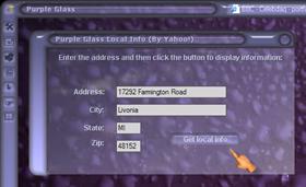 Purple Glass - Maps Module