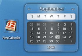 Aero Calendar Widget