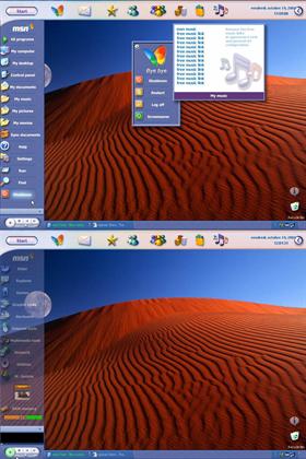 MSN desktop3