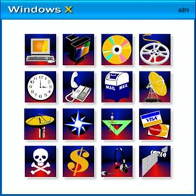Windows X Icons