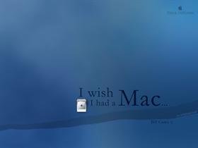 I wish I had a Mac by Bill Gates