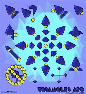 Triangles APB