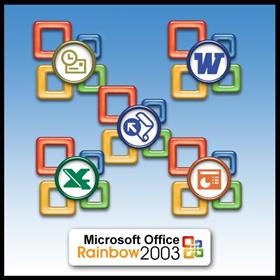 MS Office 2003 Rainbow