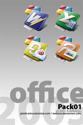MS Office 2005 icons