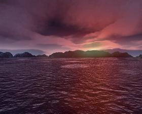 Island Sunset