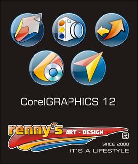 Corel Graphics 12 Dock