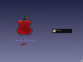Think really different red