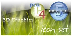 3D graphics icons