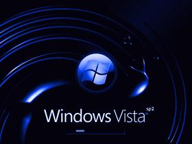 Windows Vista SP2 Dark Blue Swirl v1
