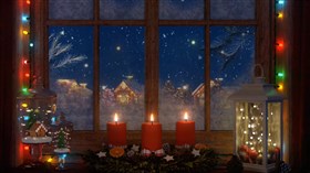 Christmas Winter Window