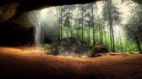 Fabulous Rainy Cave View