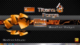 Titan's Forge Weather Widget