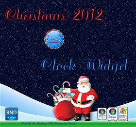 Christmas 2012 Clock Widget