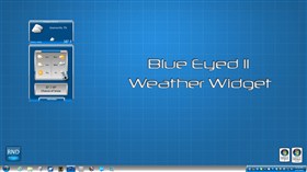 Blue Eyed II Weather Widget