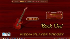 FMT Red Media Player Widget