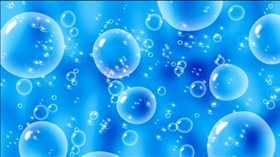 Blue Bubbles 