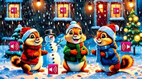 4K Chipmunk Christmas Song2