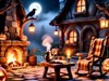 4K Halloween Patio