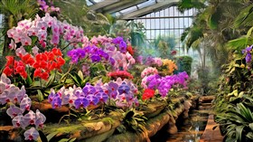 4K Orchid Garden 034