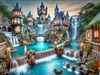 4K Castle Water Show