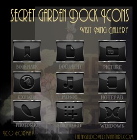 Secret Garden Dock Icons