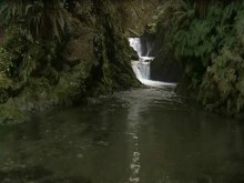 landscape waterfall