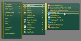 British Racing Green RightClick Menu