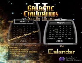 GalCiv II Calendar