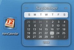 Aero Calendar Widget