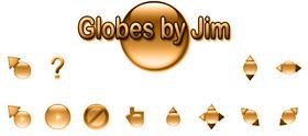 Globes by Jim - Orange