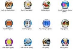 Misc Apps 4 Icons (Globe zoomers)