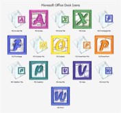 MS Office Dock Icons