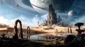 A vast desert