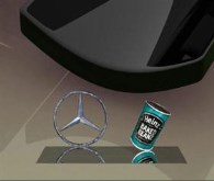 Mercedes Star - Reflecting and Rotating