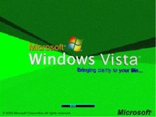 Windows Vista Green update.bootskin