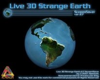 Live 3D Strange Earth 2.7