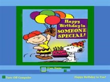 Snoopy Happy Birthday