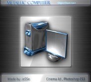 Metallic computer