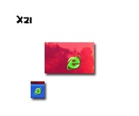 Green IE icon