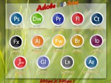 Adobe Creative Suite 3 CS3 Icons