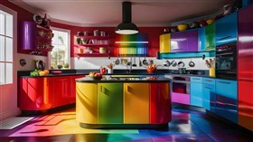 Rainbow Kitchen