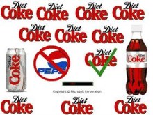 Diet Coke anti Pepsi