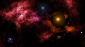 Stunning Unknown Galaxy's Planets