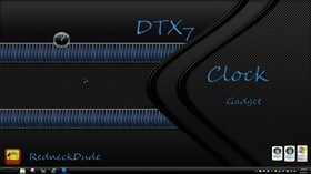 DTX 7 Clock Gadget