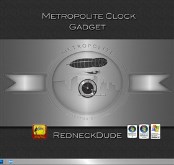 Metropolite Clock Gadget