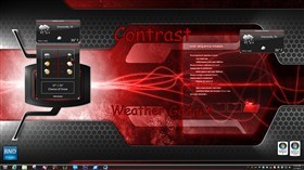 Contrast Weather Gadget