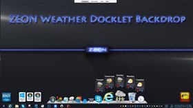 Zeon Weather Docklet Backdrop